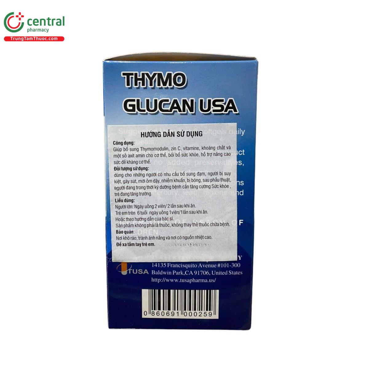 thymo glucan usa 5 P6702