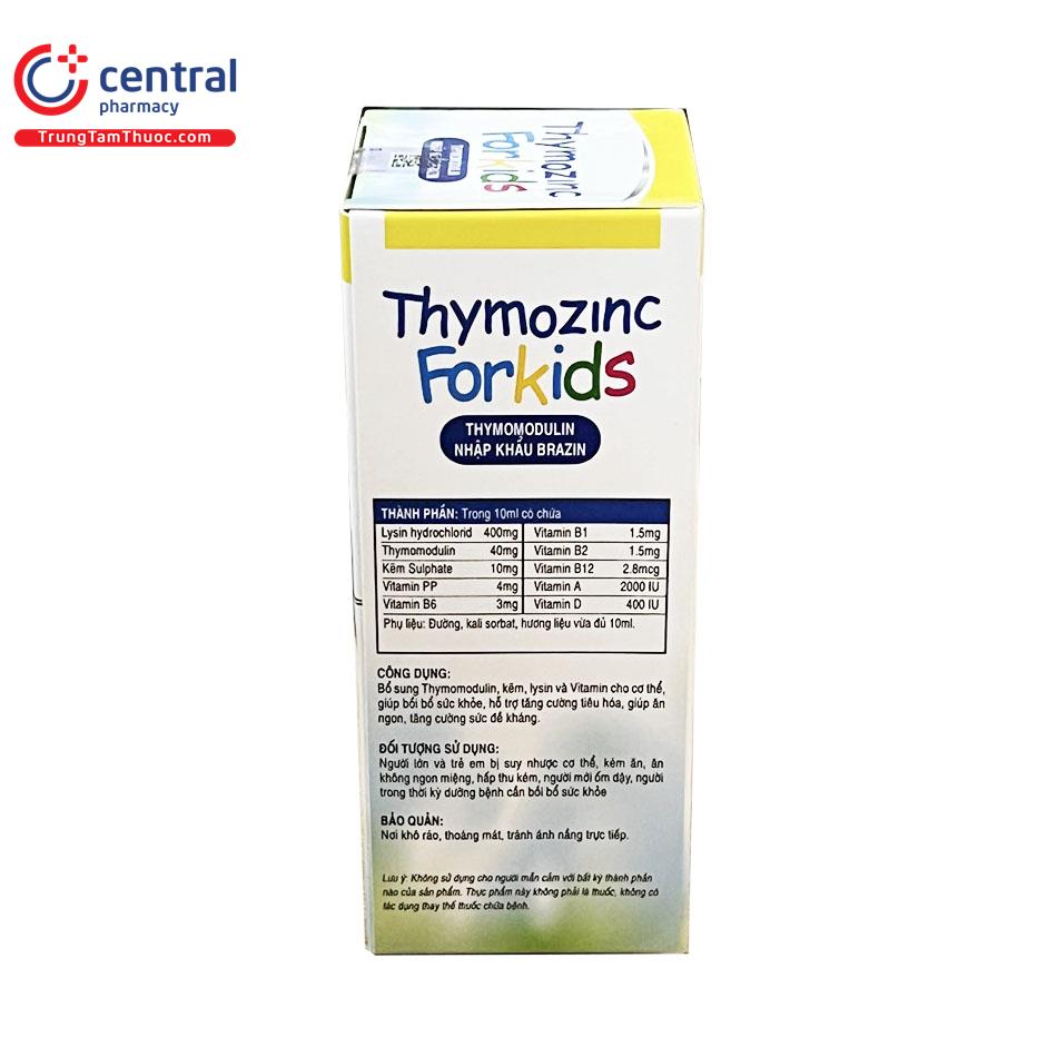 thymozinc forkids lo 125ml 5 V8021