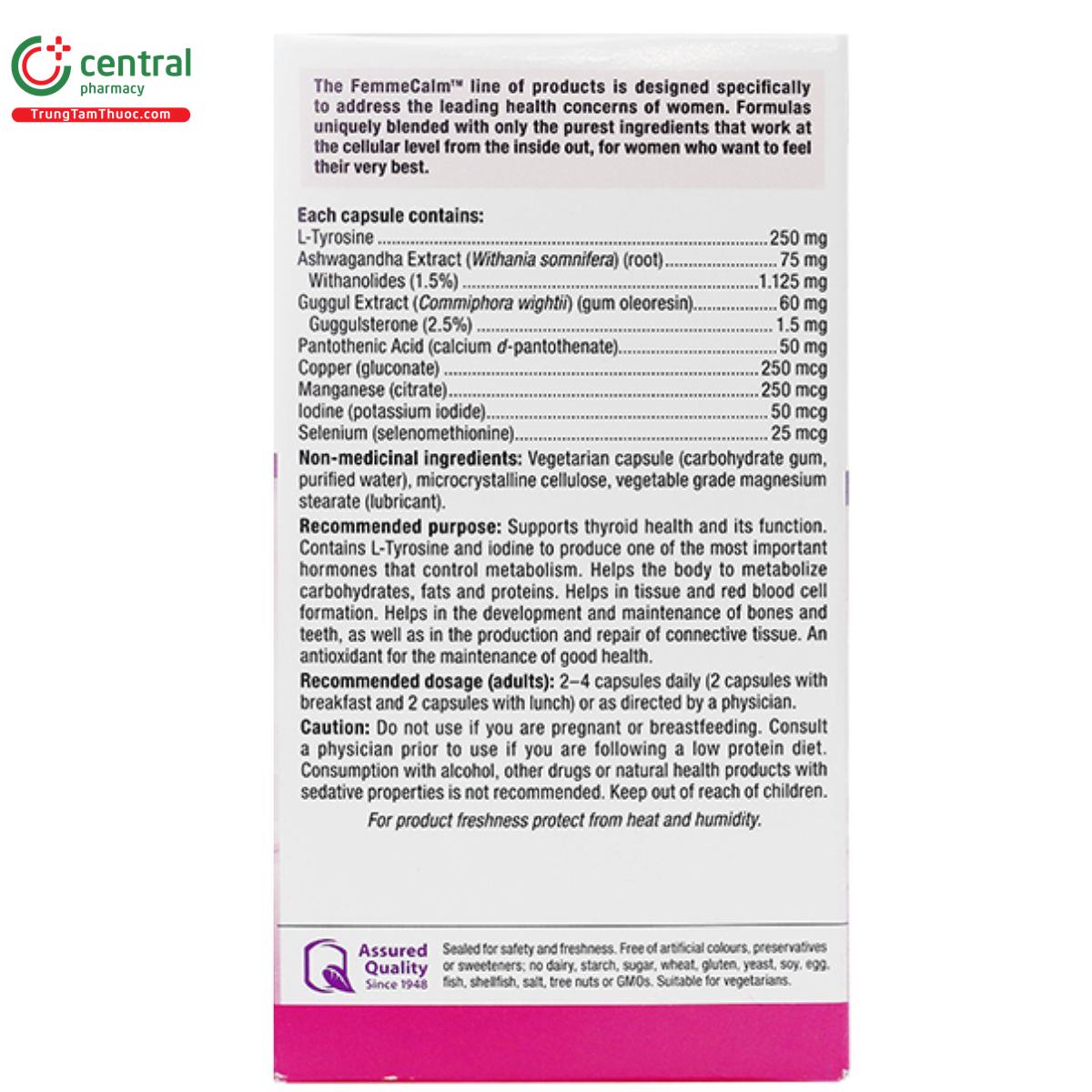 thyroid formula femmecalm 4 D1316