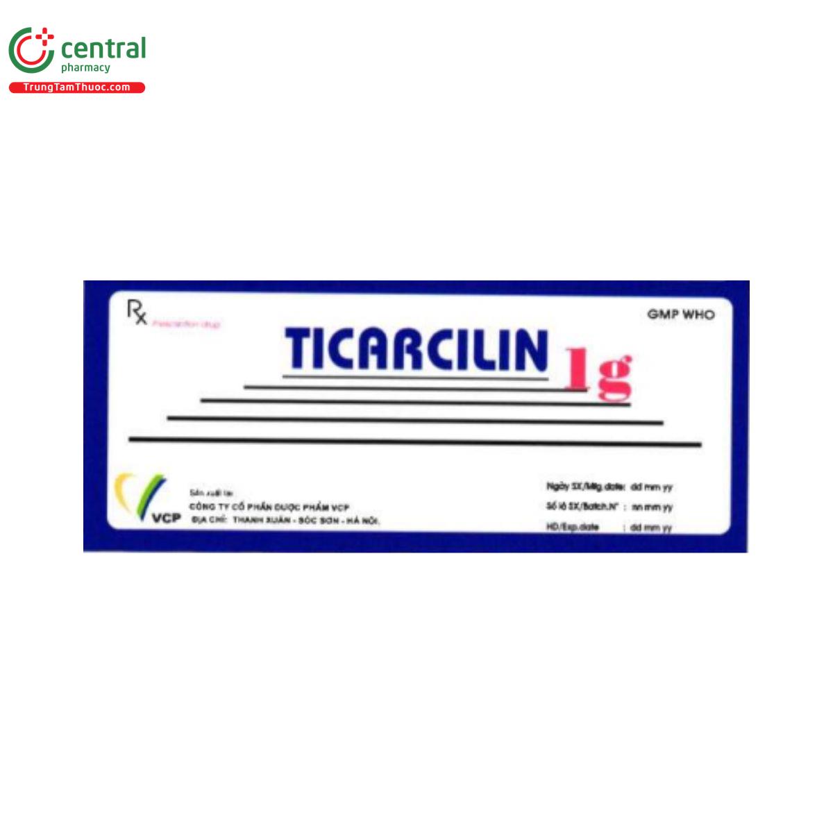 ticarcilin 1g 2 L4038 ticarcilin 1g 2 L4038