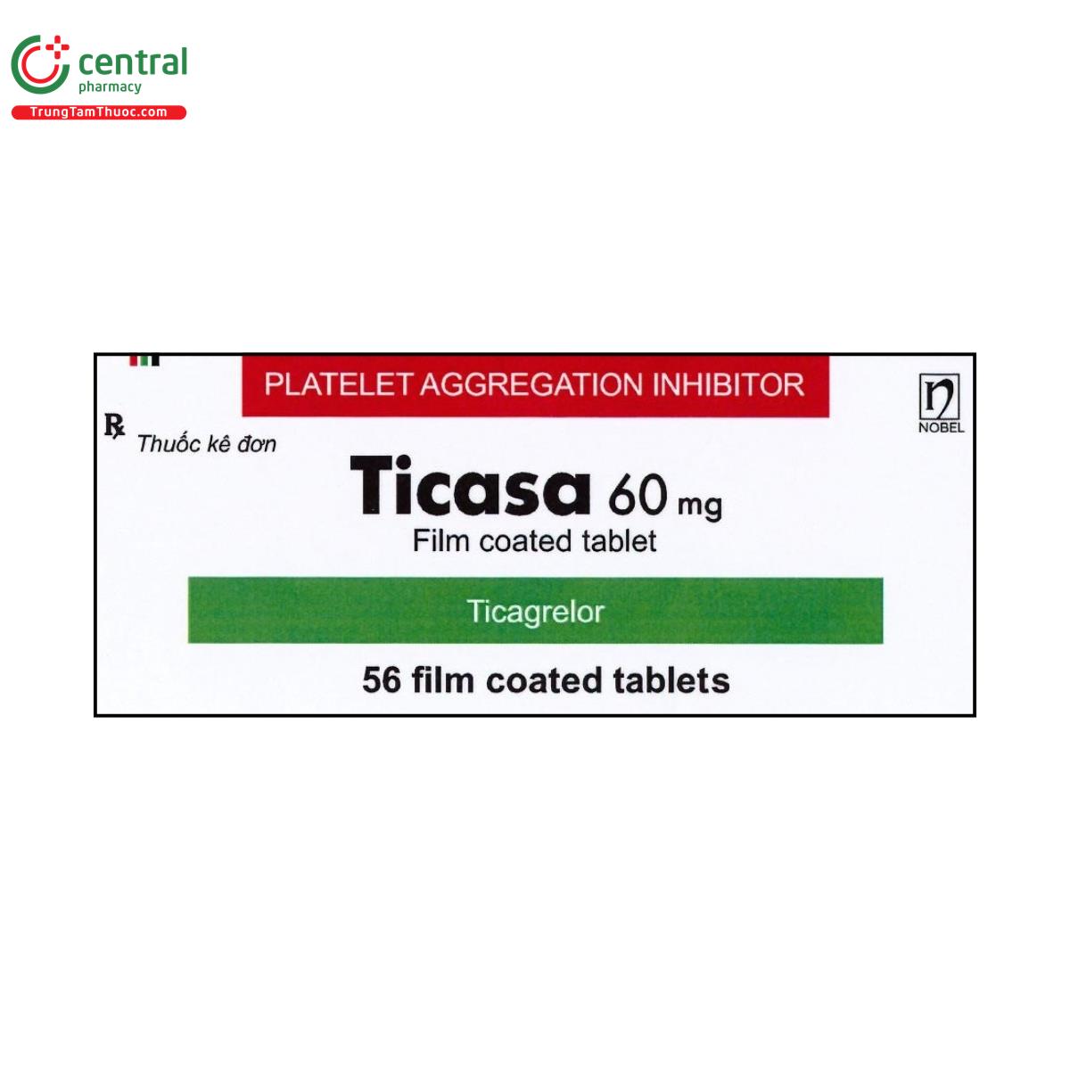 ticasa 60mg 1 U8830