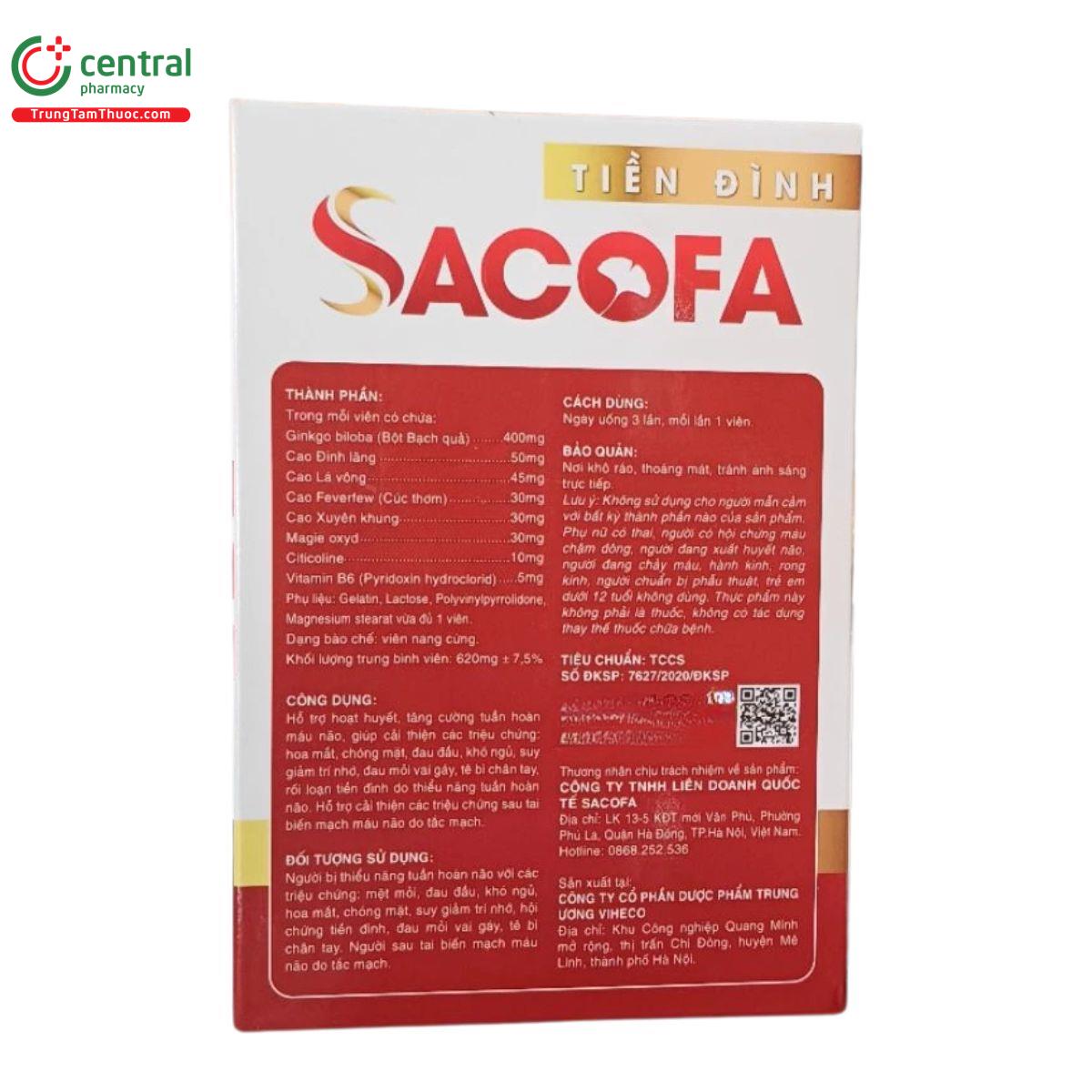 tien dinh sacofa 2 V8620 tien dinh sacofa 2 V8620