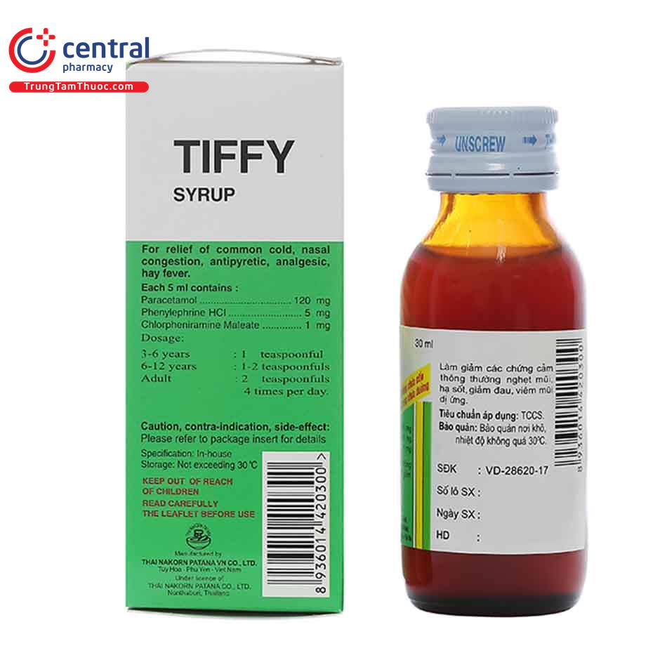 tiffy syrup 30 ml 3 R7842