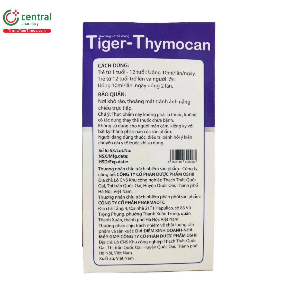 tiger thymocan 6 F2268