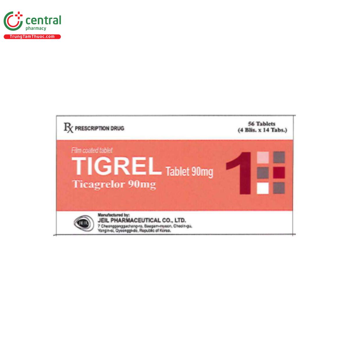 tigrel tablet 90mg 2 J3004 tigrel tablet 90mg 2 J3004