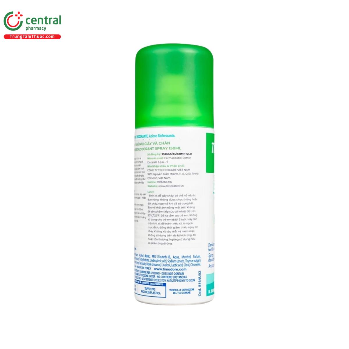 timodore deodorant spray 7 I3404 timodore deodorant spray 7 I3404