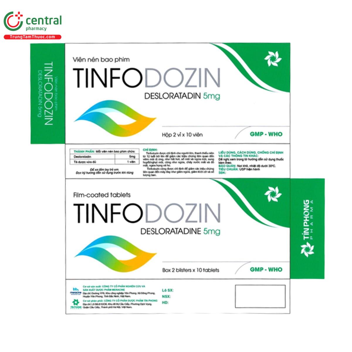 tinfodozin 5mg 2 A0502