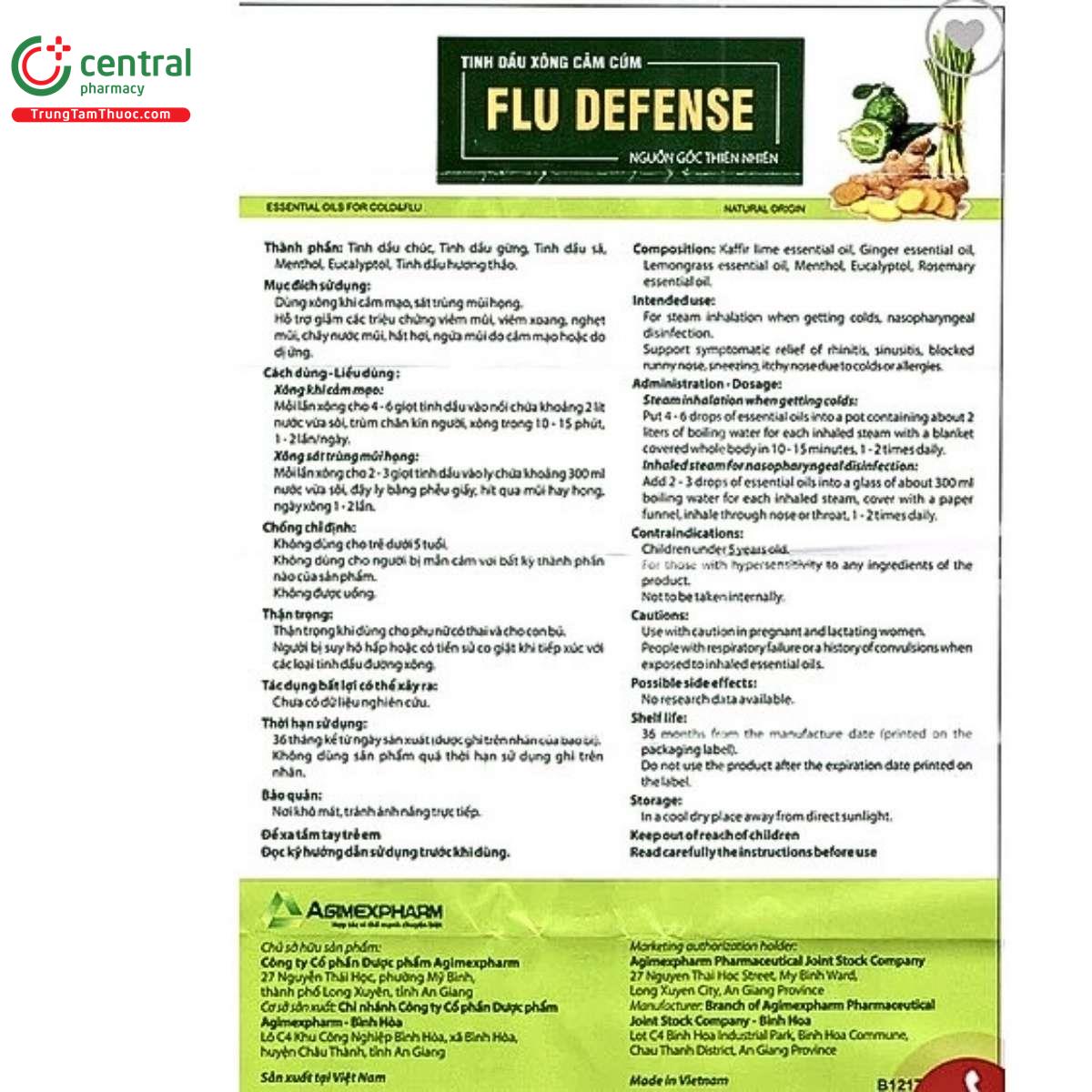 tinh dau xong cam cum flu defense 6 R7515