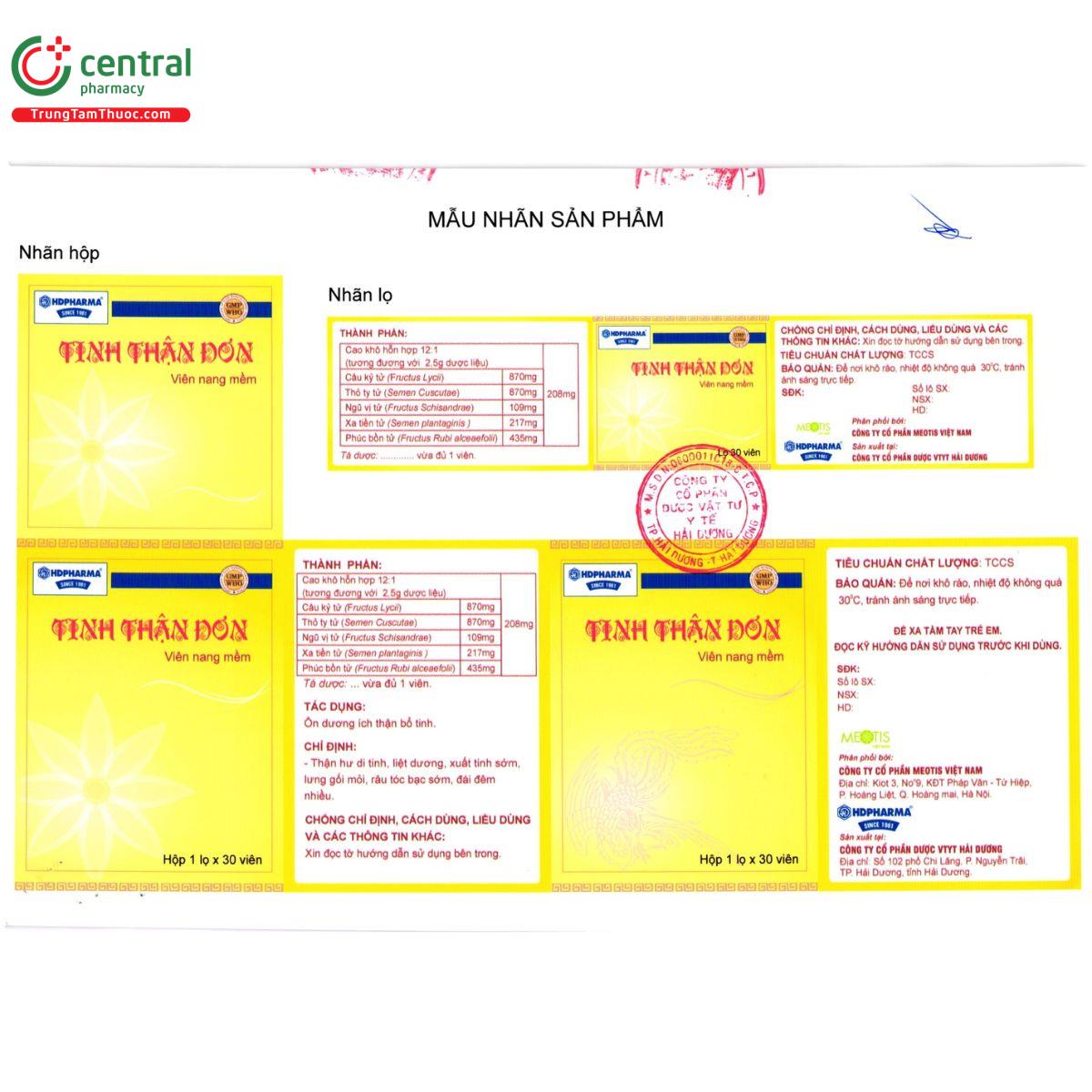 tinh than don hdpharma 13 P6180 tinh than don hdpharma 13 P6180