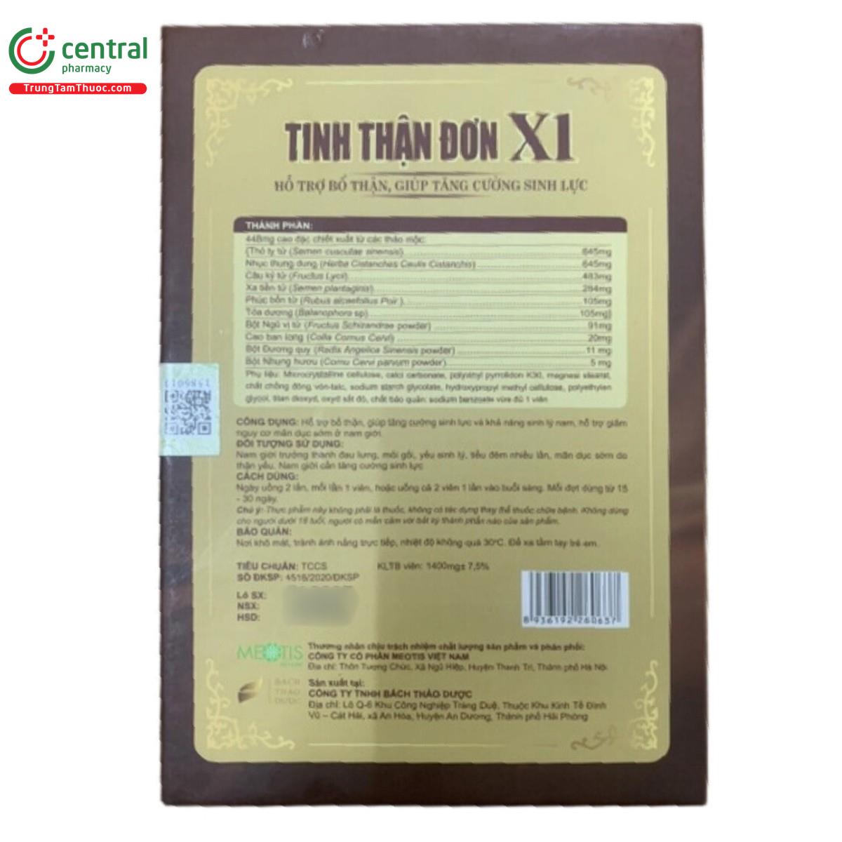 tinh than don x1 3 M4272