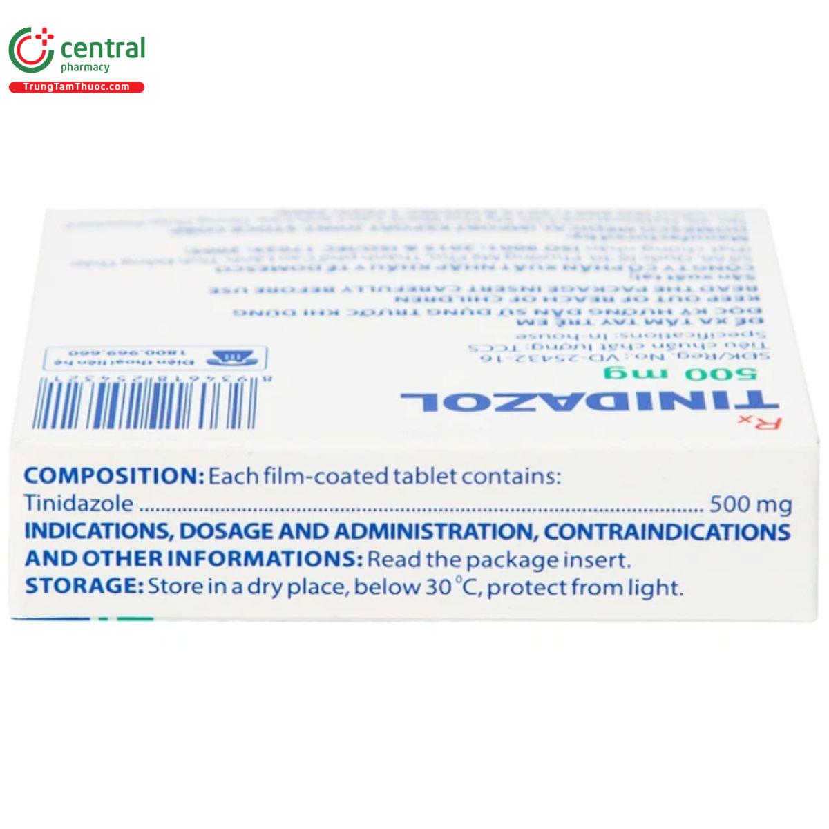 tinidazol 500mg domesco 11 G2288