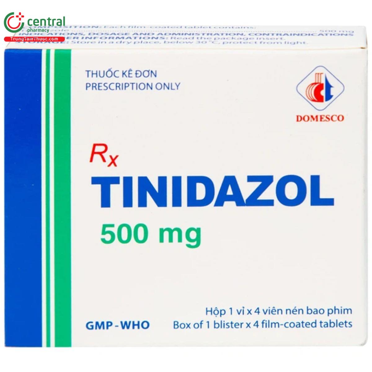 tinidazol 500mg domesco 31 K4764