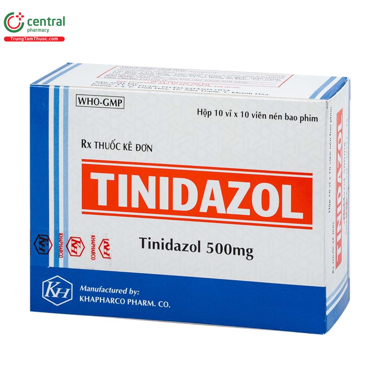 tinidazol 500mg khapharco 3 S7814