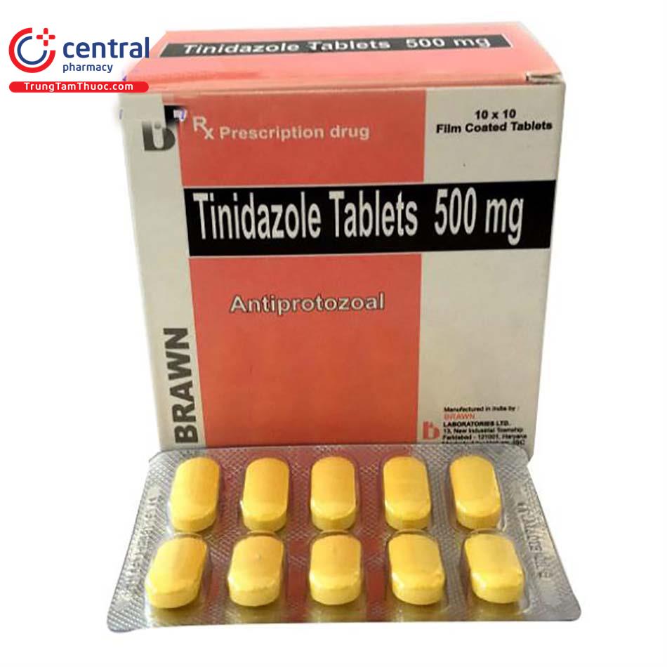 tinidazole tablets 500mg brawn 2 R7168