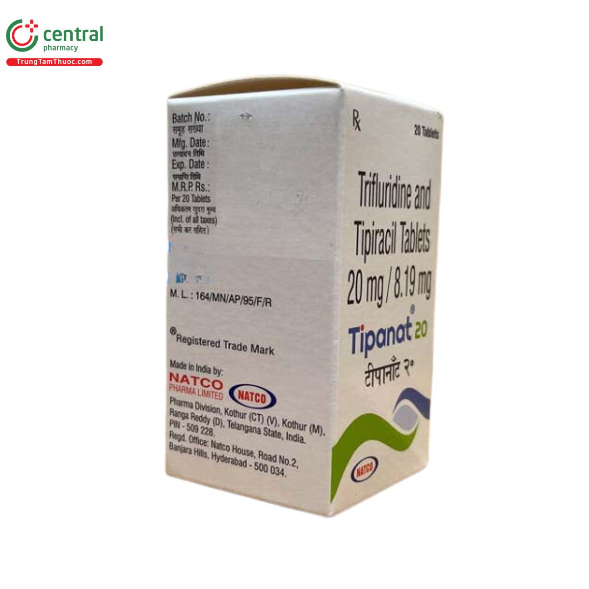 tipanat 20mg 8 19mg 6 U8011