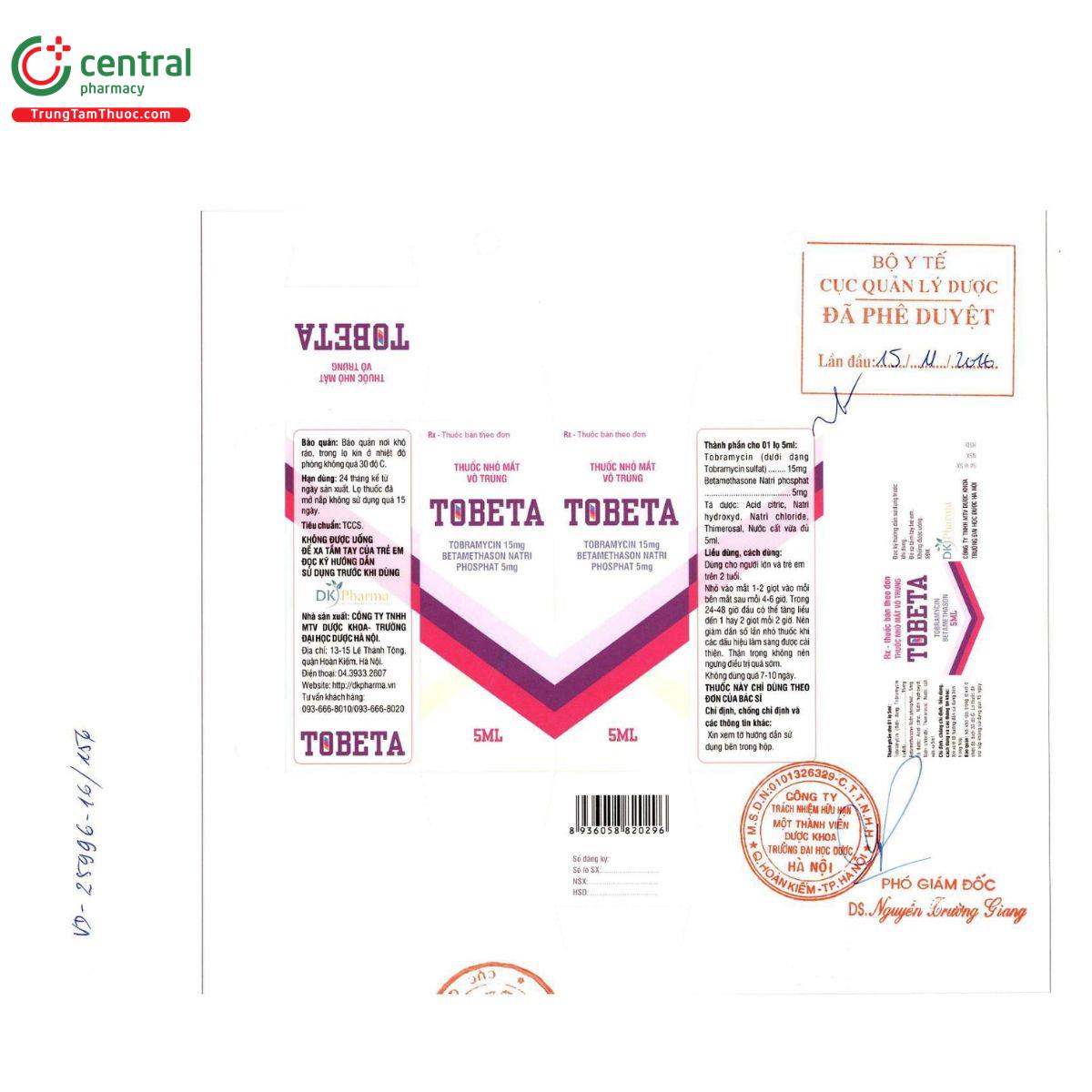 tobeta 15mg5mg 3 C0812 tobeta 15mg5mg 3 C0812