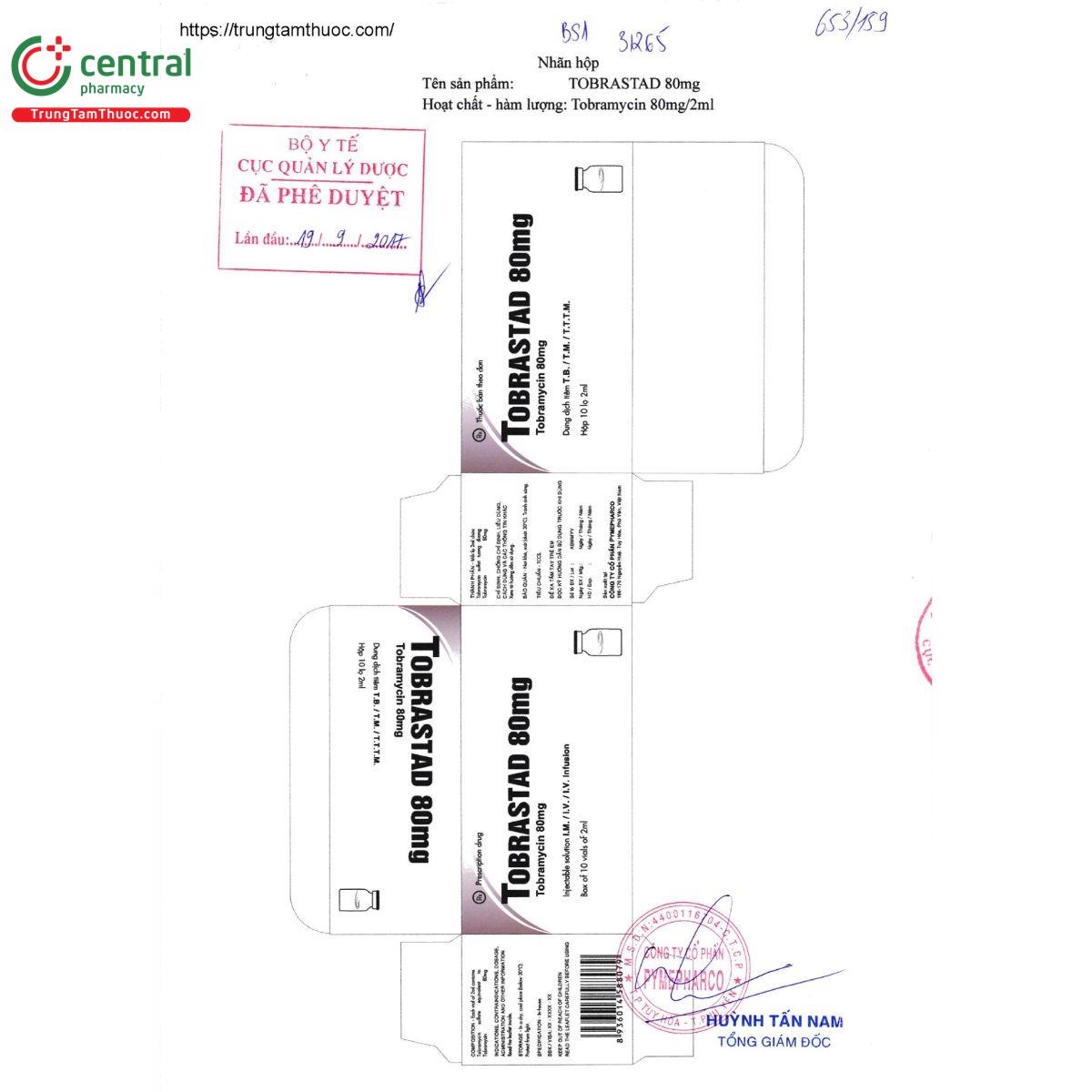 tobrastad 80mg 5 H3773 tobrastad 80mg 5 H3773