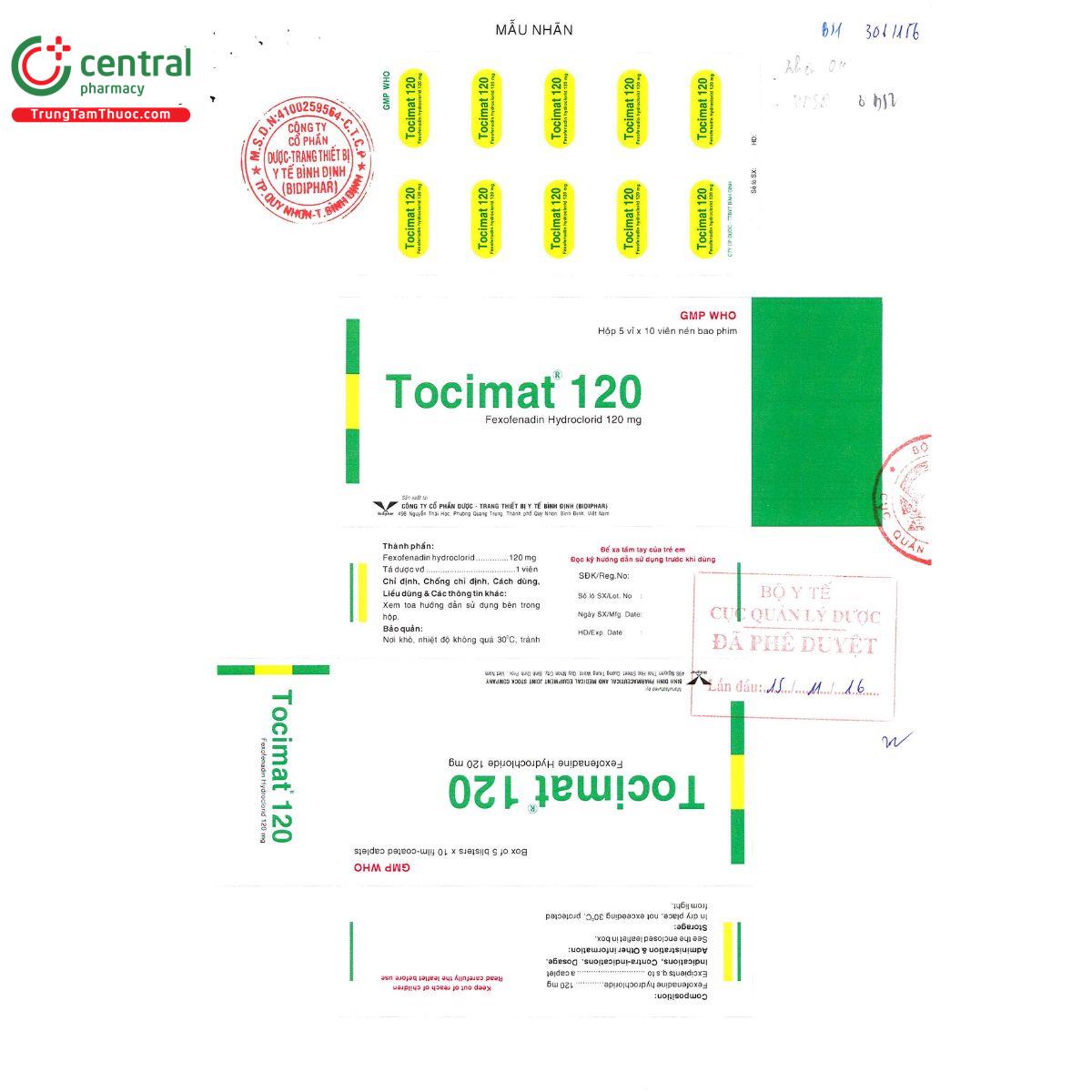 tocimat 120 6 F2722