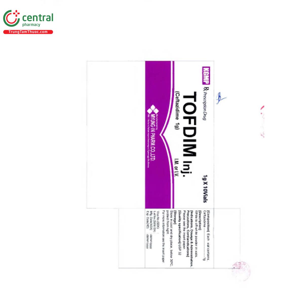 tofdim inj 4 V8183