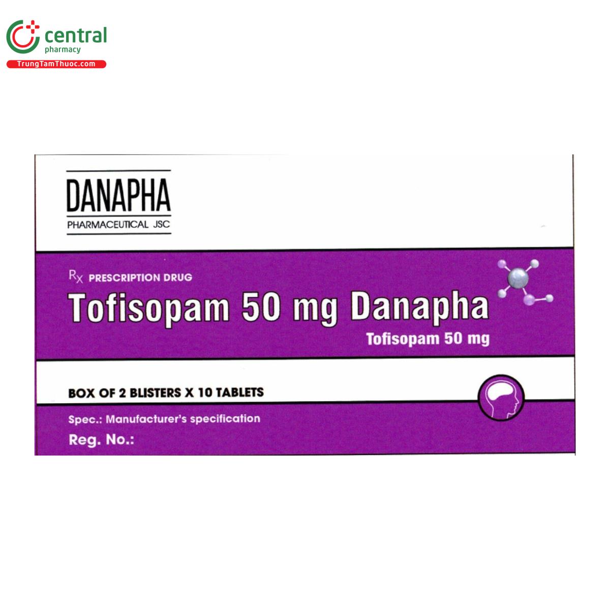 tofisopam 50mg danapha 3 N5038