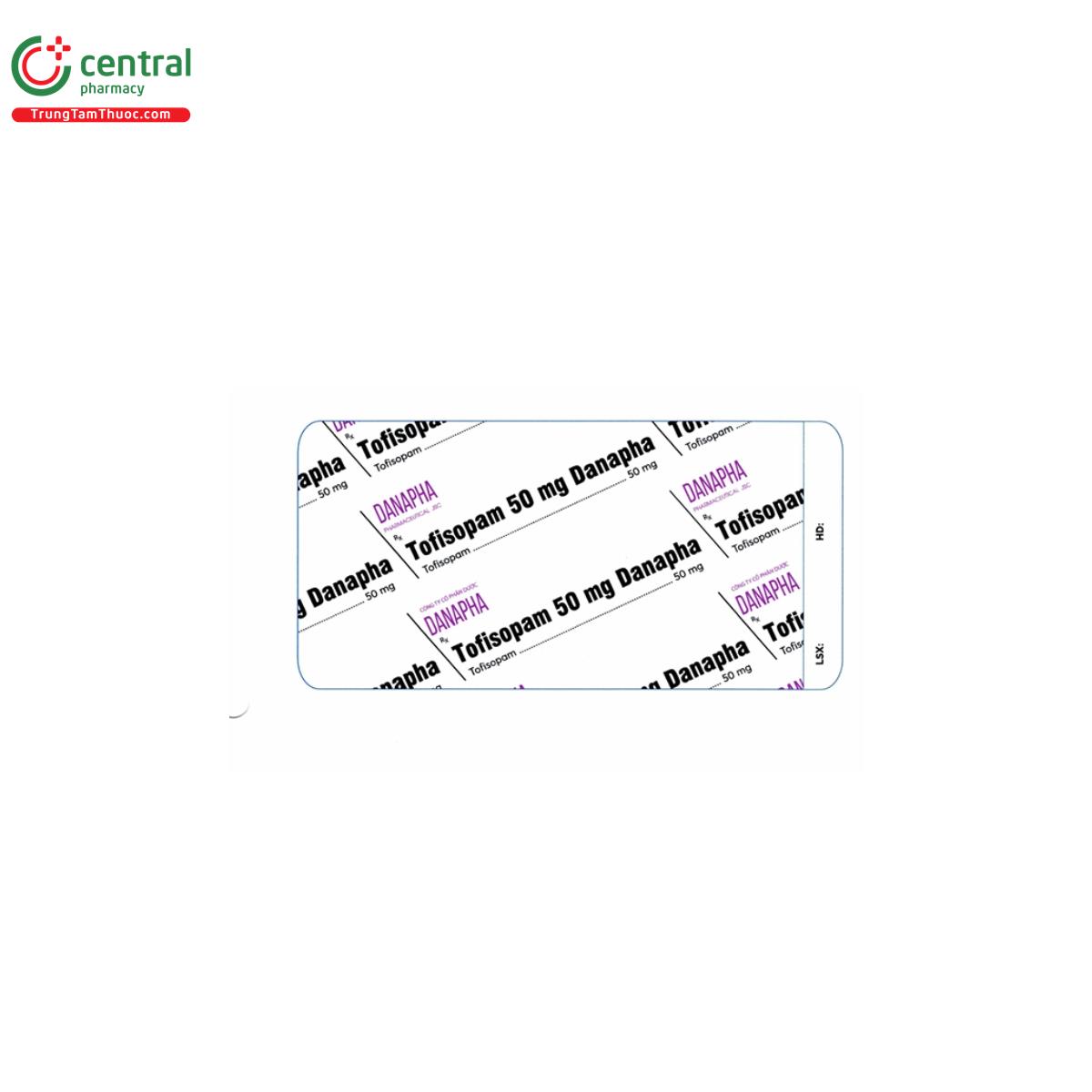 tofisopam 50mg danapha 6 C0738