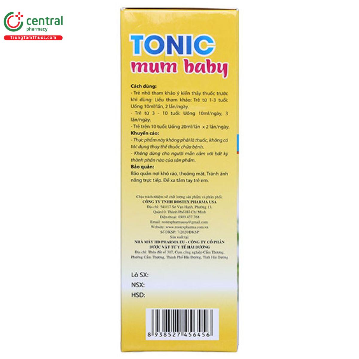 tonic mum baby 4 B0557