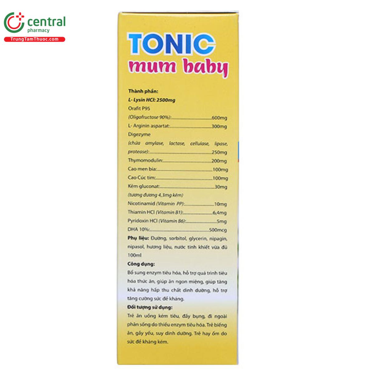 tonic mum baby 5 M5363