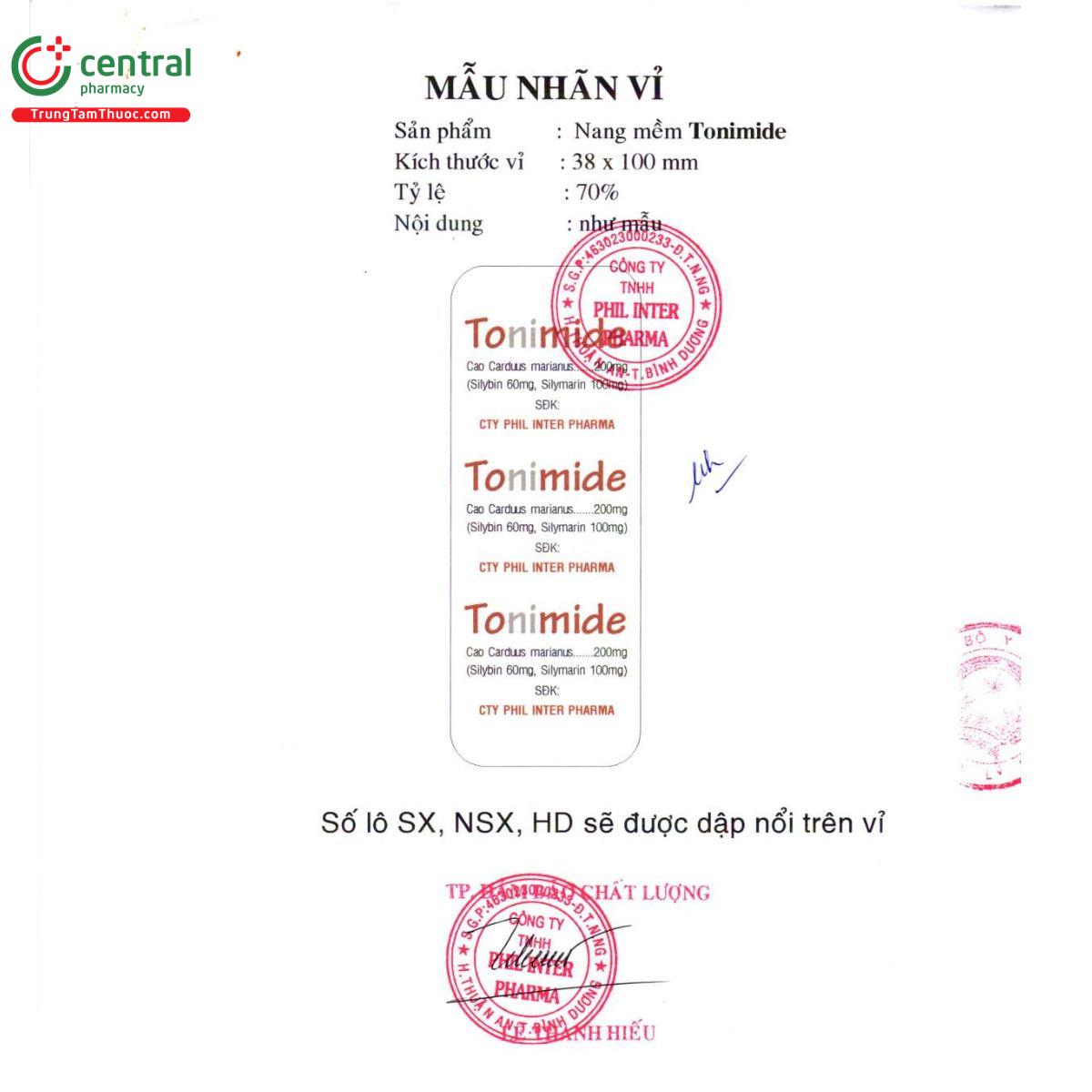 tonimide 200mg 3 E1163 tonimide 200mg 3 E1163