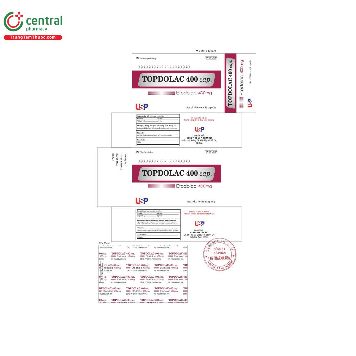 topdolac 400cap 4 J3812