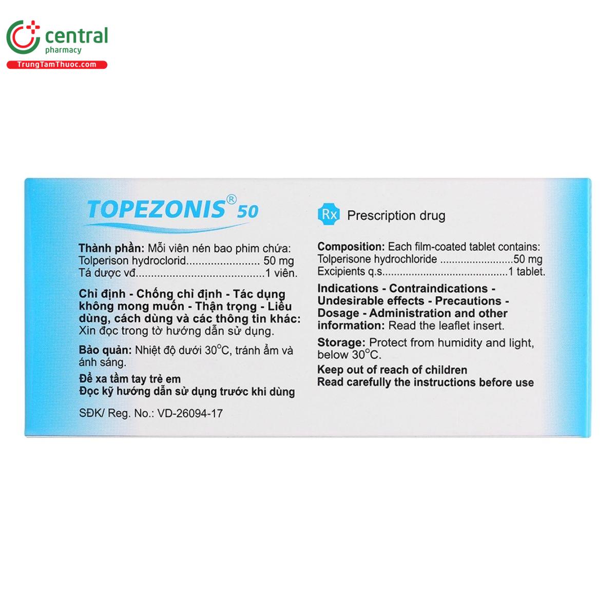 topezonis 50mg 3 G2671