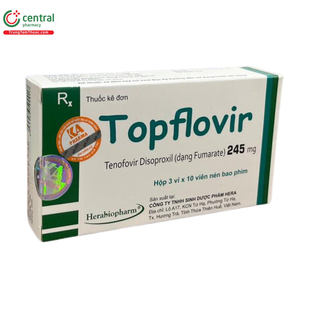 topflovir 245mg 1 U8752