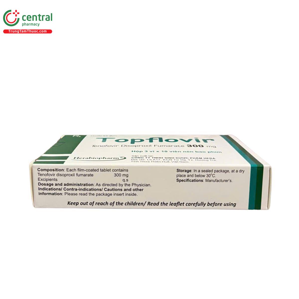 topflovir 300mg 7 V8033