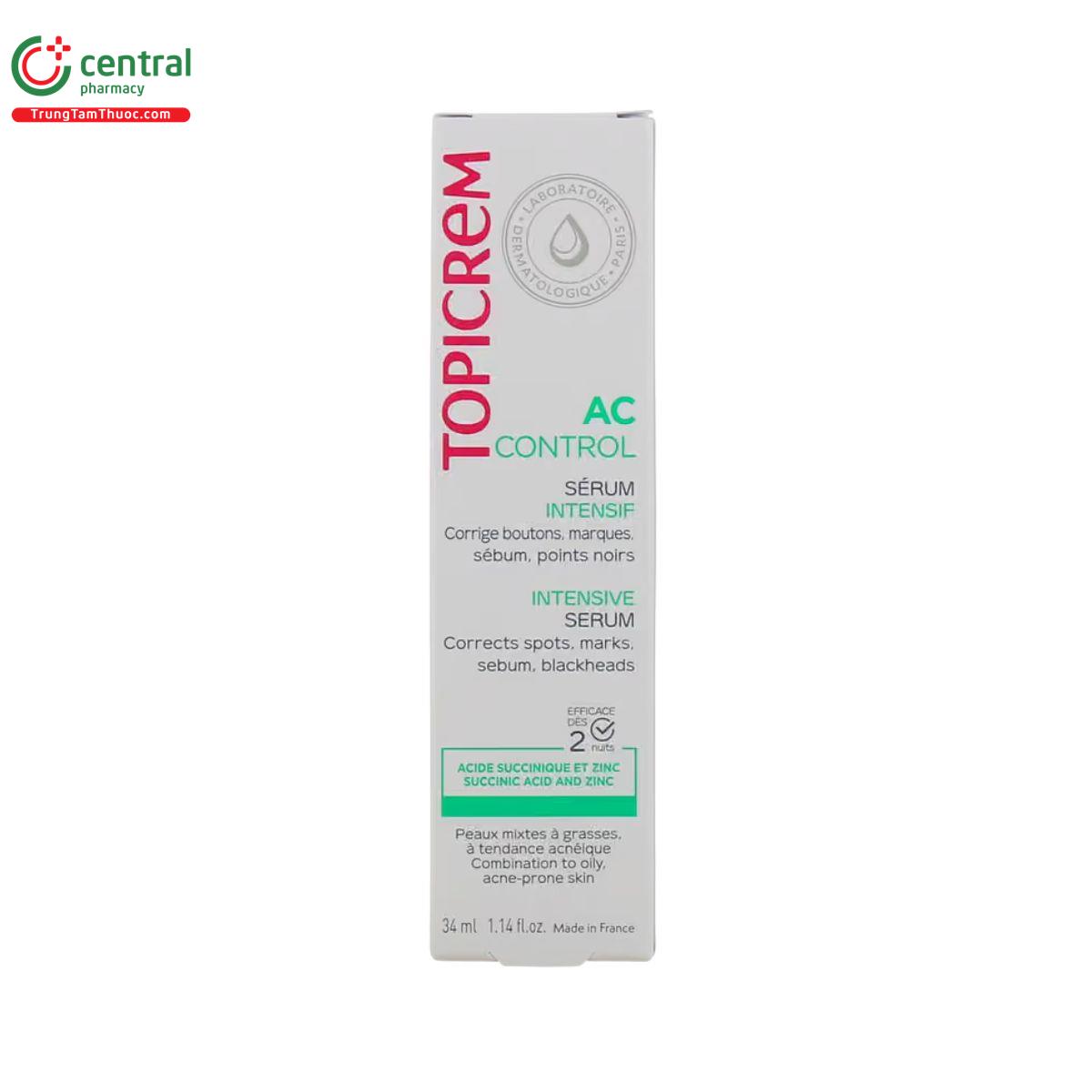 topicrem ac control intensive serum 2 T7424 topicrem ac control intensive serum 2 T7424