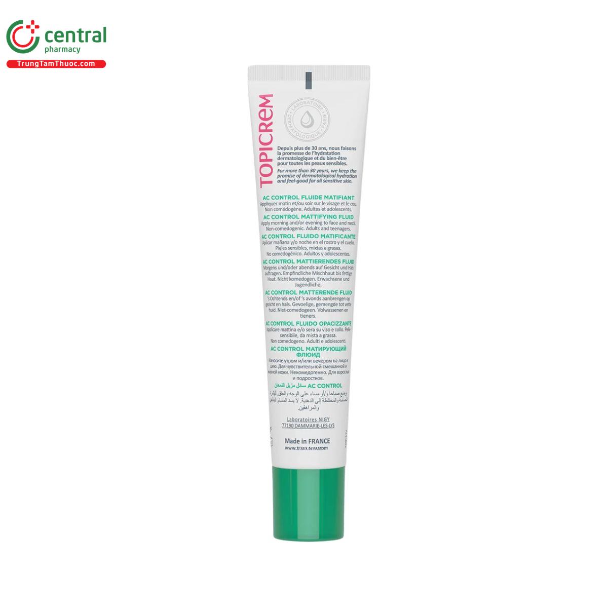 topicrem ac control mattifying fluid 2 G2847