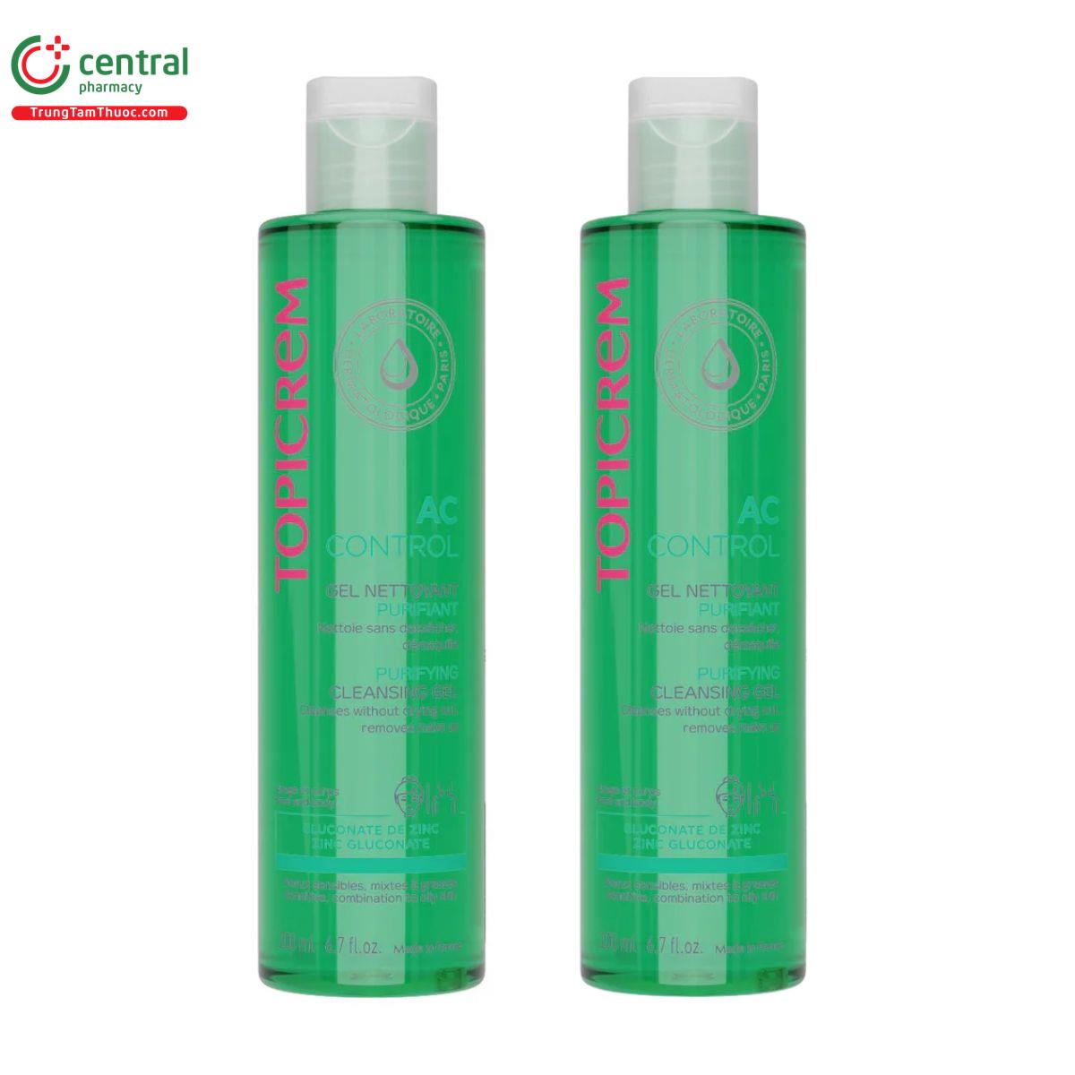 topicrem ac control purifying cleansing gel 1 B0456