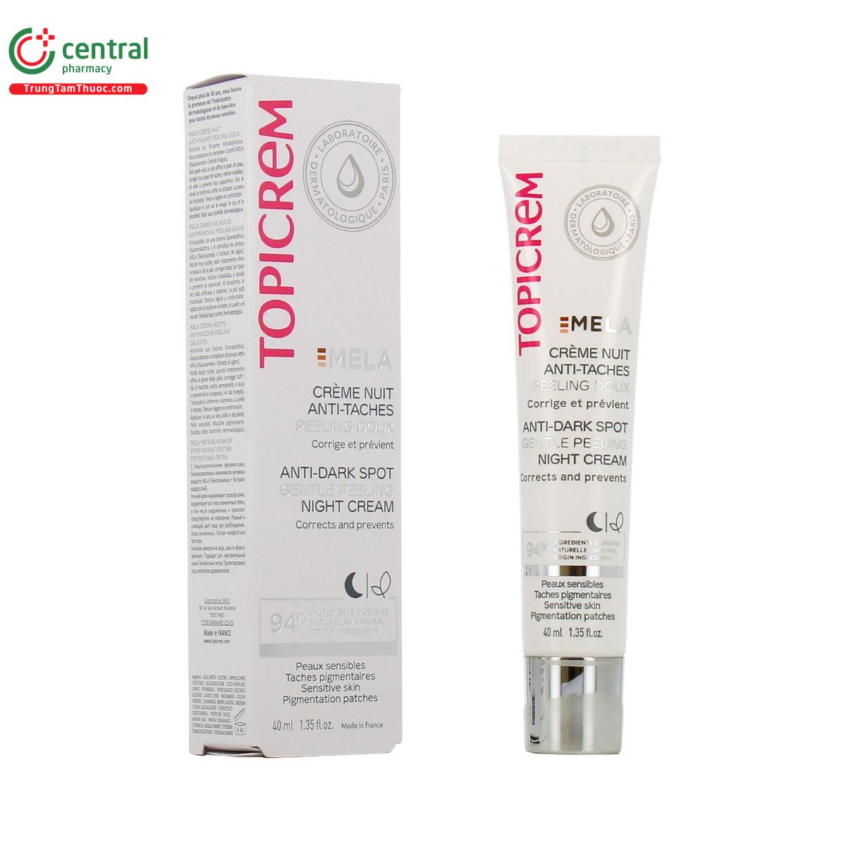 topicrem mela anti dark spot gentle peeling night cream 2 I3612 topicrem mela anti dark spot gentle peeling night cream 2 I3612