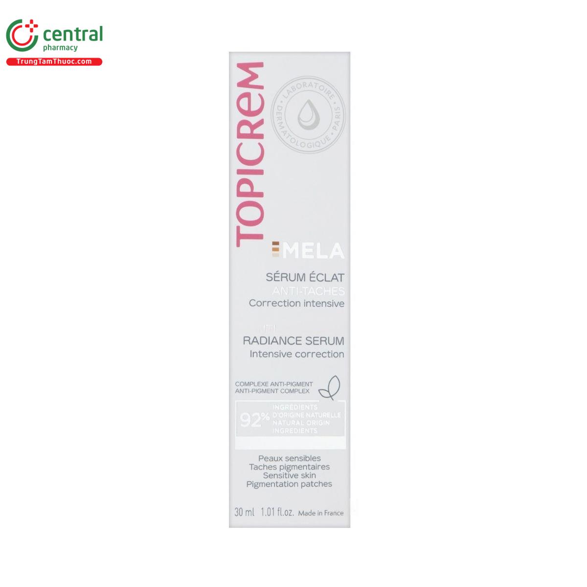topicrem mela anti dark spot radiance serum 2 H2621 topicrem mela anti dark spot radiance serum 2 H2621