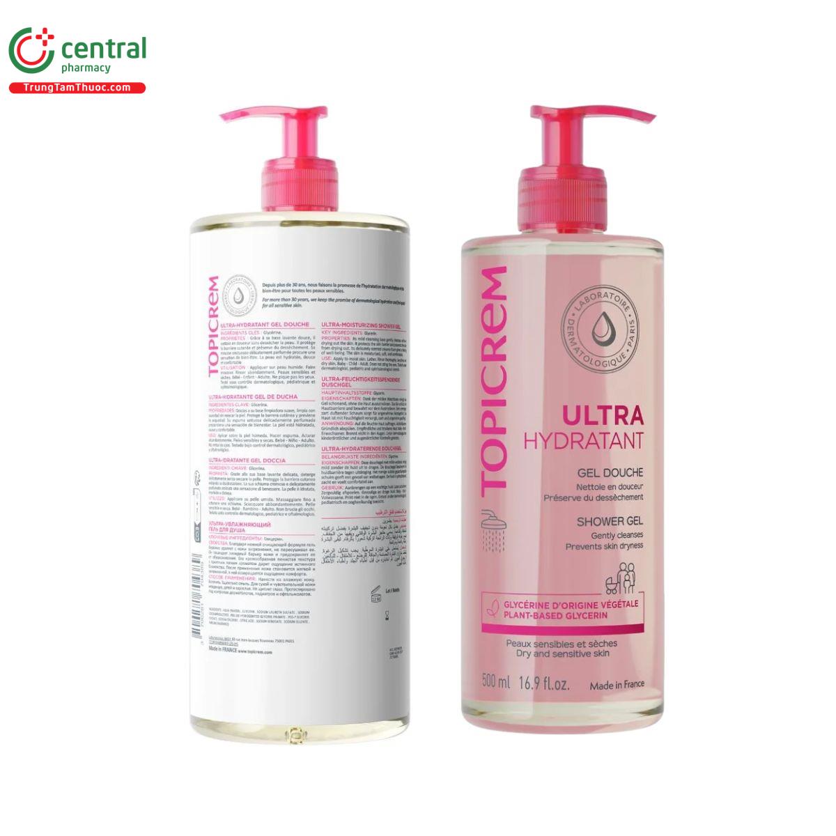 topicrem ultra hydratant gel douche 4 G2133 topicrem ultra hydratant gel douche 4 G2133