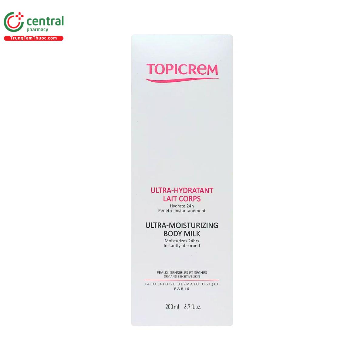 topicrem ultra hydratant lait corps 2 V8425 topicrem ultra hydratant lait corps 2 V8425