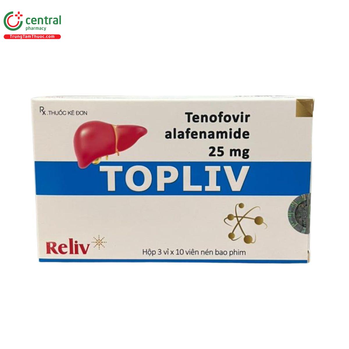 topliv 25mg 1 S7663