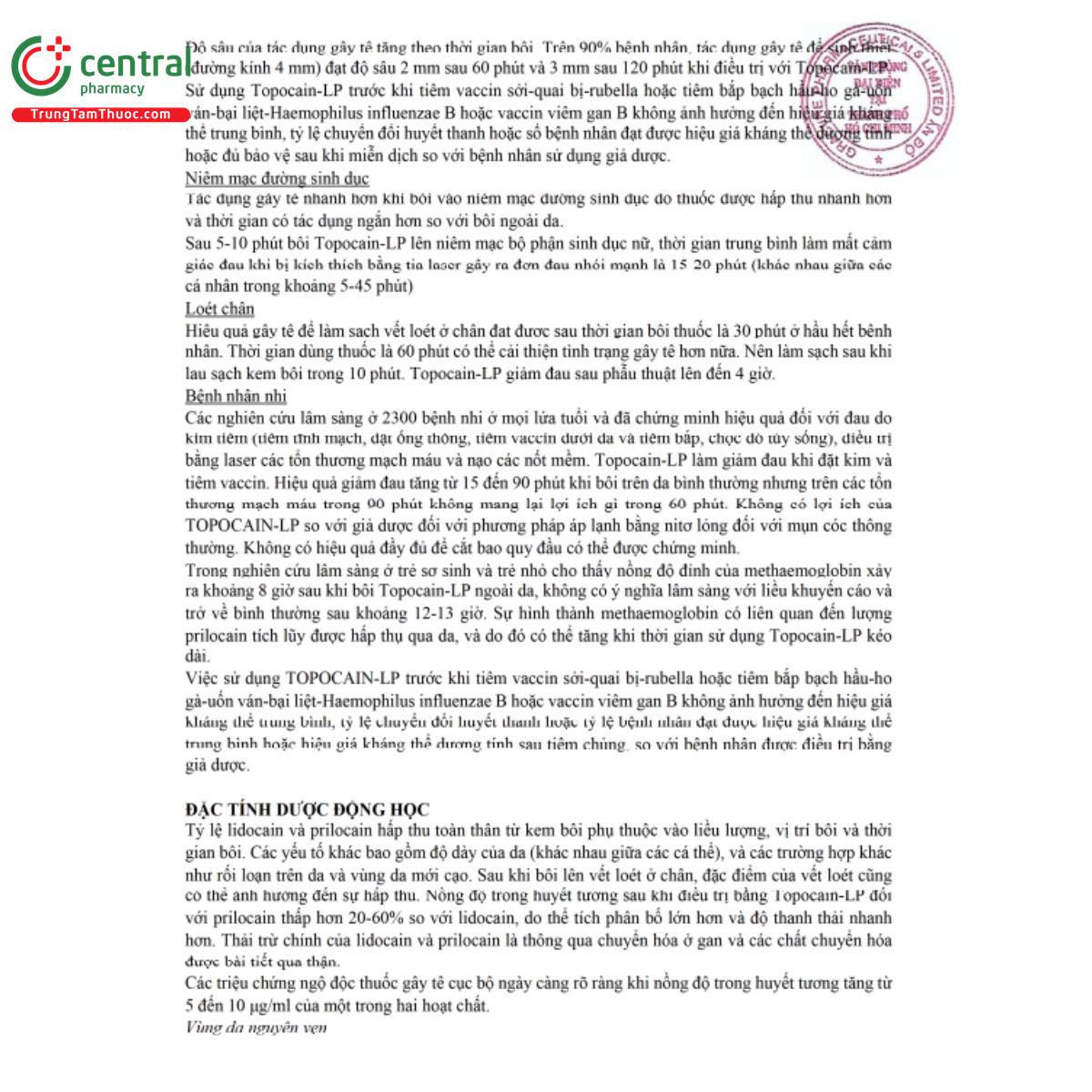 topocain lp 25 9 A0353 topocain lp 25 9 A0353