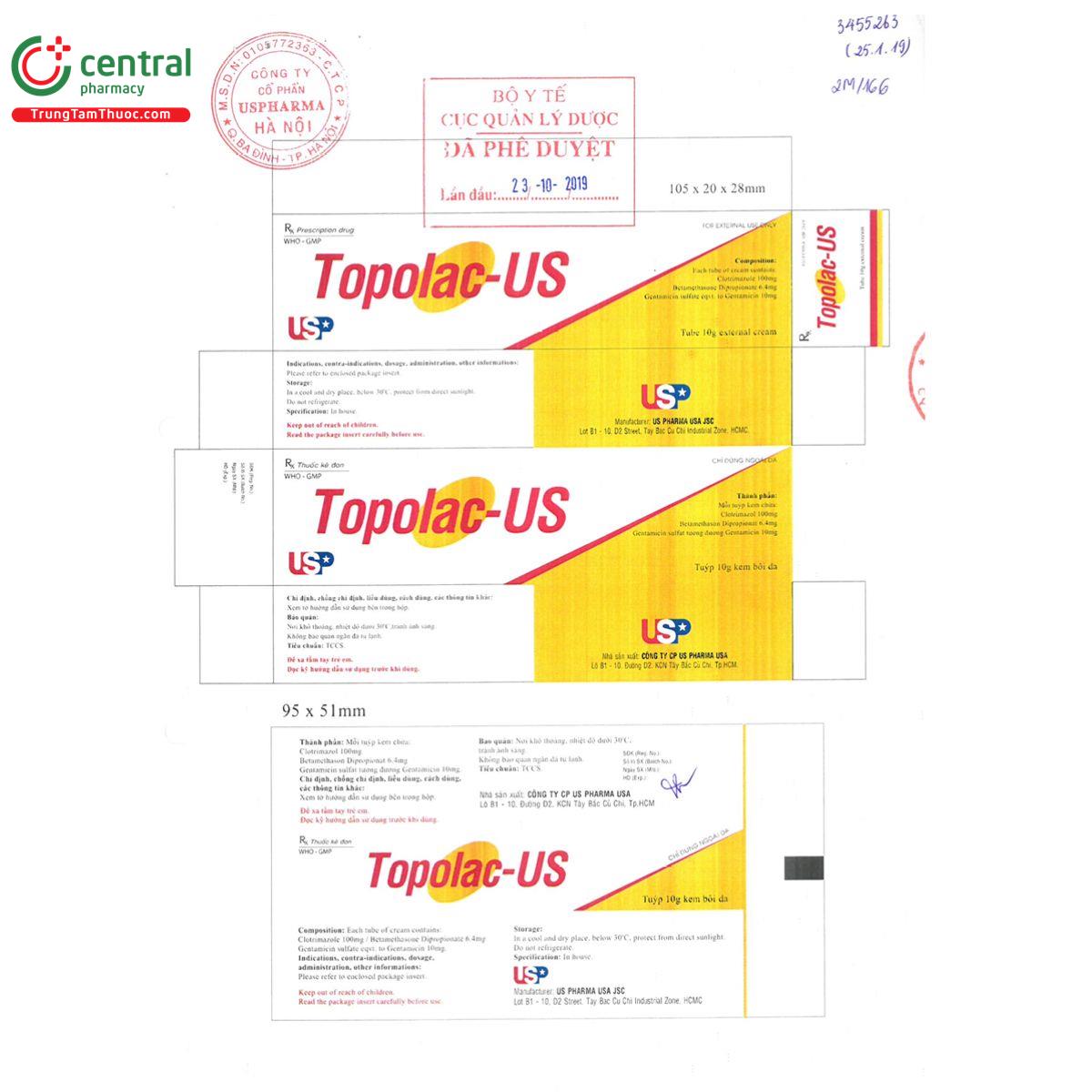 topolac us 7 C0875