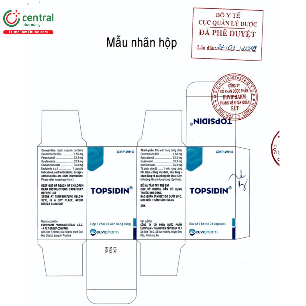 topsidin 3 M5812 topsidin 3 M5812
