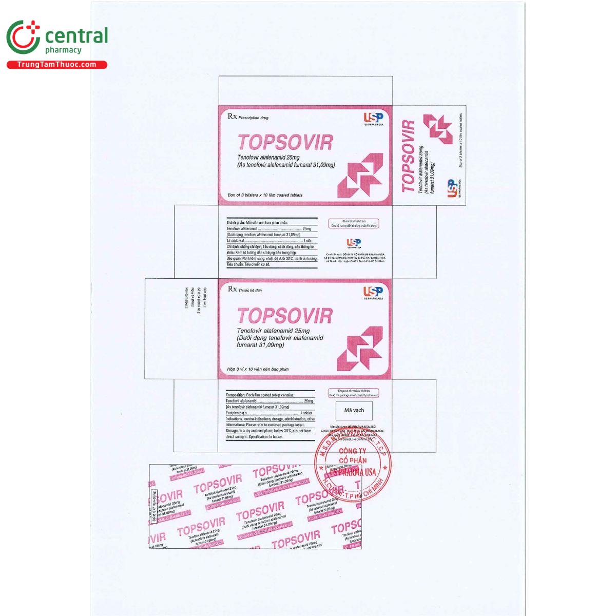 topsovir 25mg 2 N5611