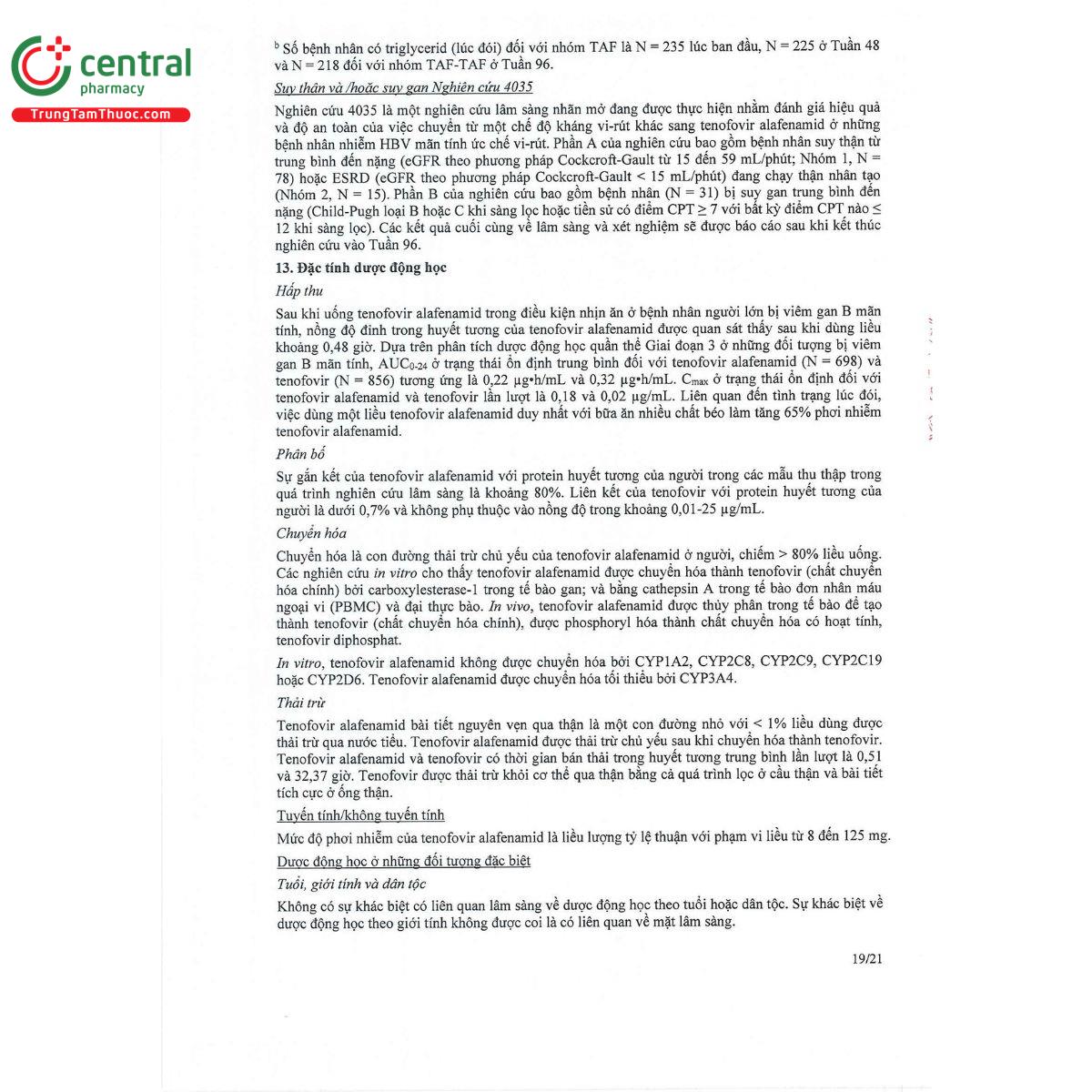 topsovir 25mg 21 H2023