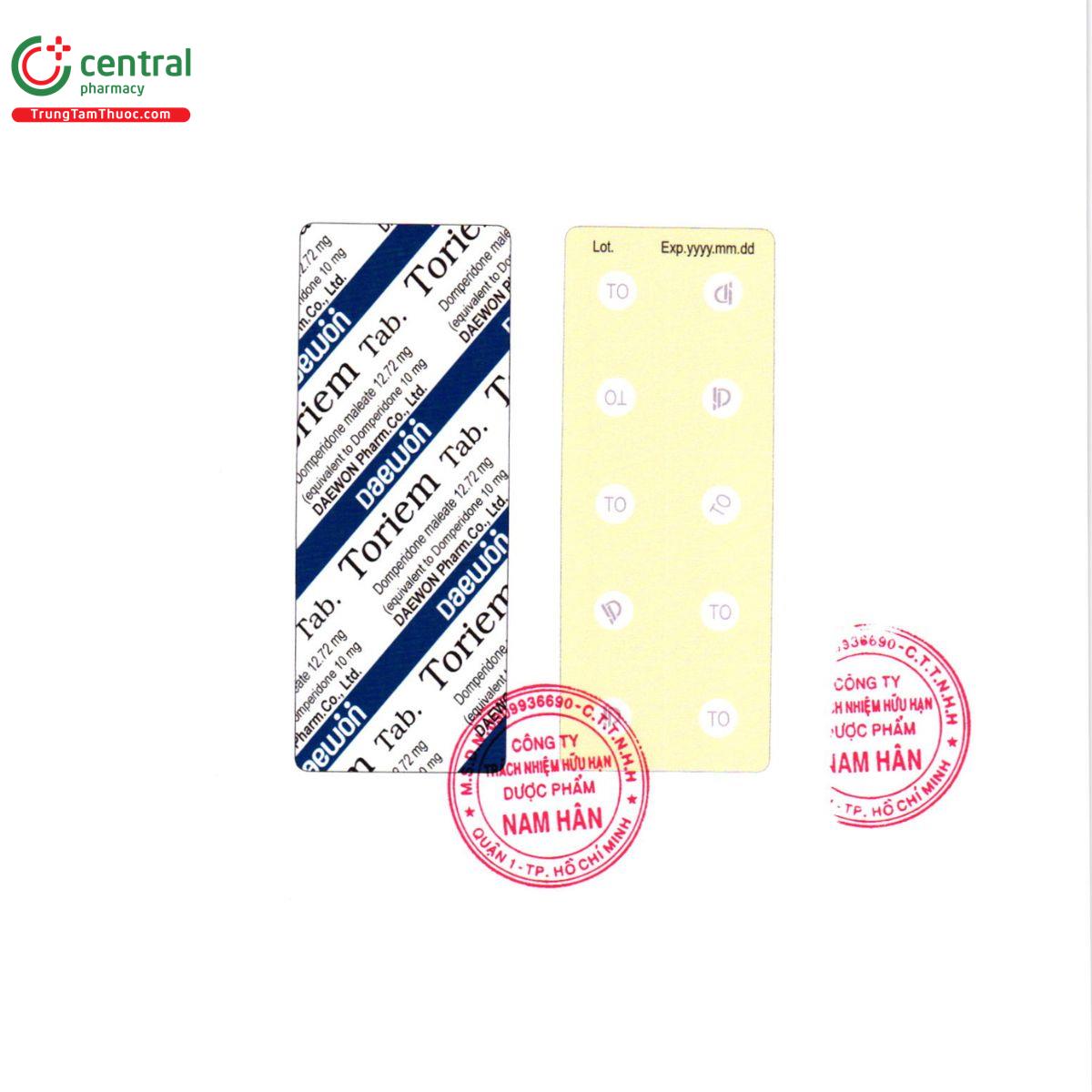 toriem tab 10mg 1 G2211 toriem tab 10mg 1 G2211