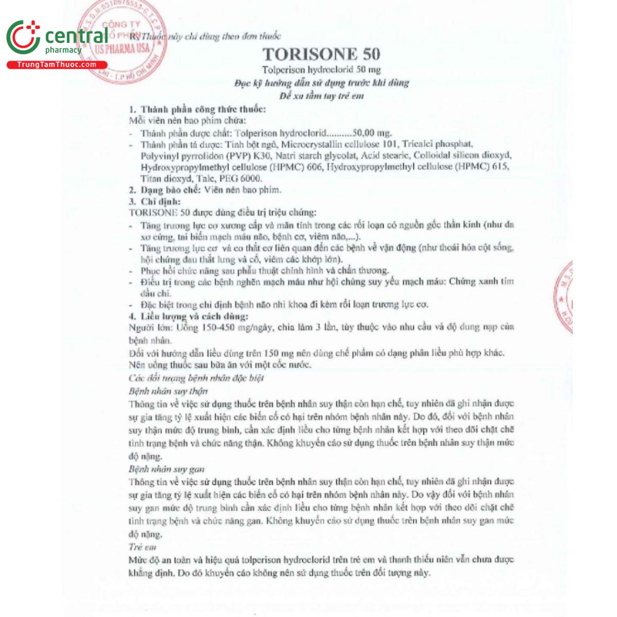 torisone 50mg 3 O5115 torisone 50mg 3 O5115