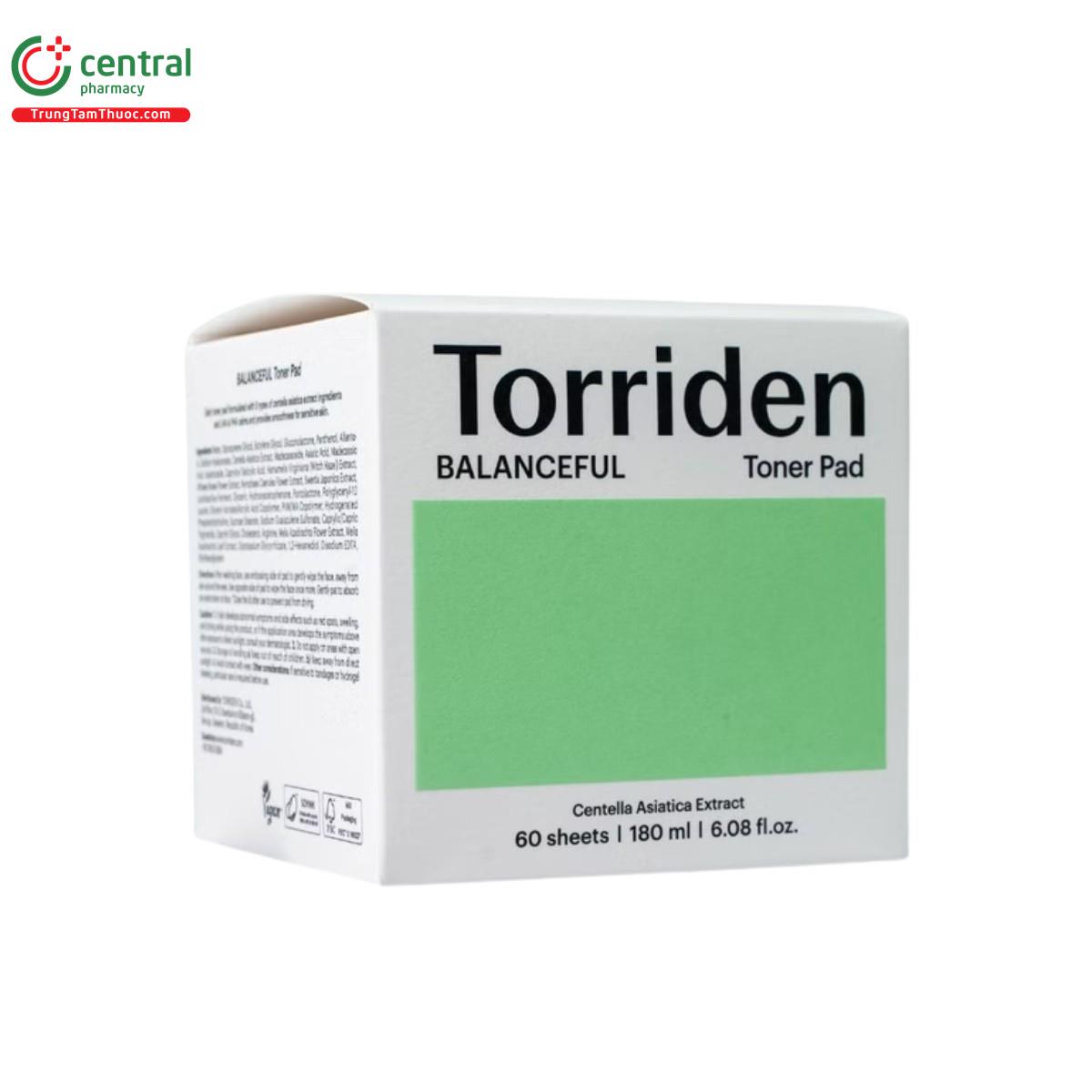 torriden balanceful toner pad 4 K4701
