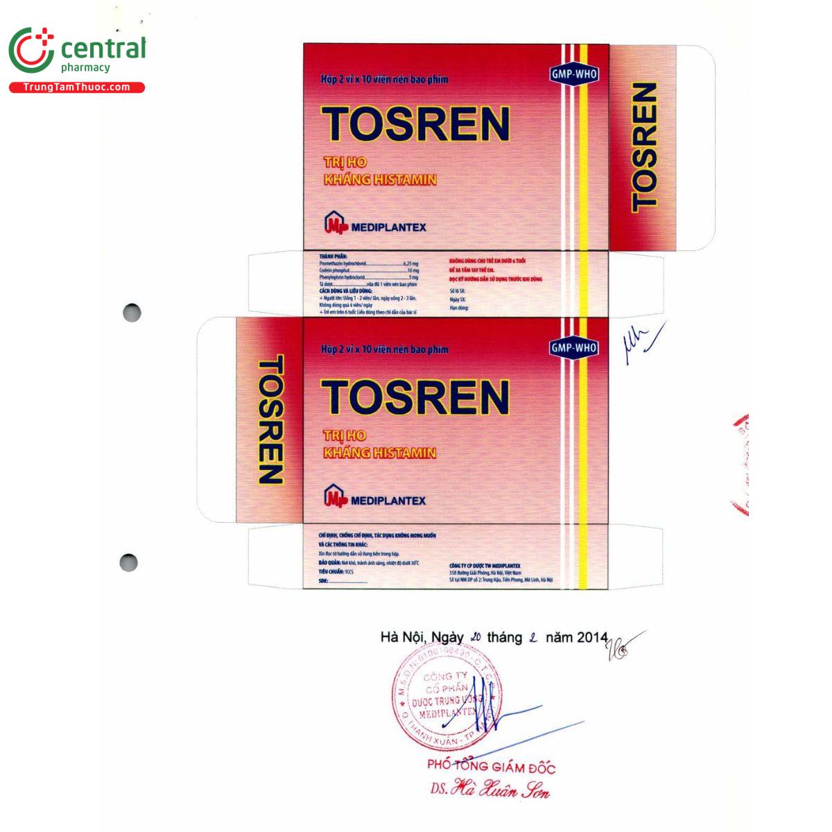 tosren 3 F2242