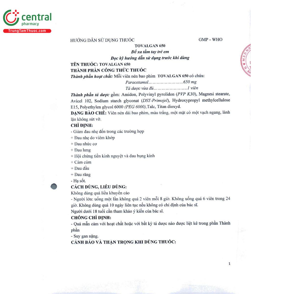 tovalgan 650 2 L4101